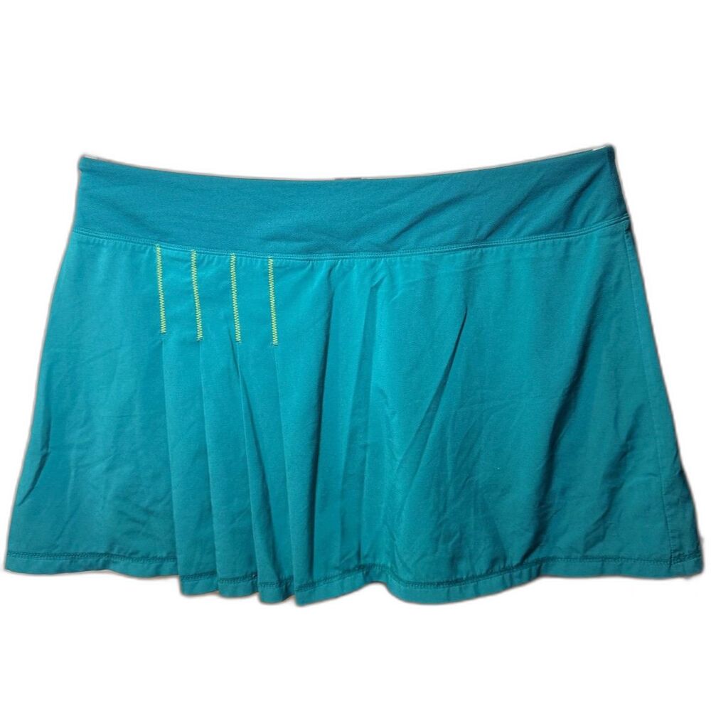 Athleta Second Wind Teal Skort Size L